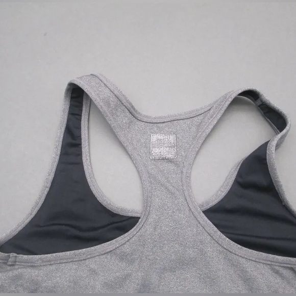 Nike Size S Womens Gray Athletic FirDry Wireless Unpadded Sports Bra - Picture 5 of 5